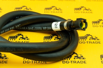 Топливный шланг JCB L=1324mm (Original) 332/G6520 (2)