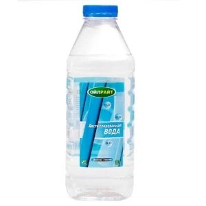Вода дистилированная OILRIGHT, 1л 5511